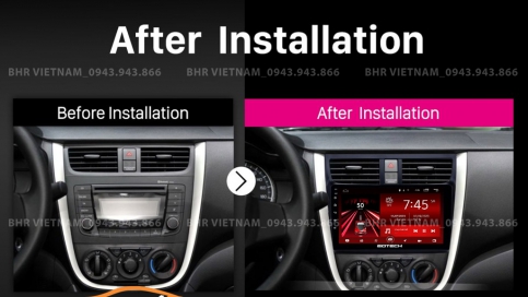 Màn hình DVD Android xe Suzuki Celerio 2014 - nay Gotech GT6 New